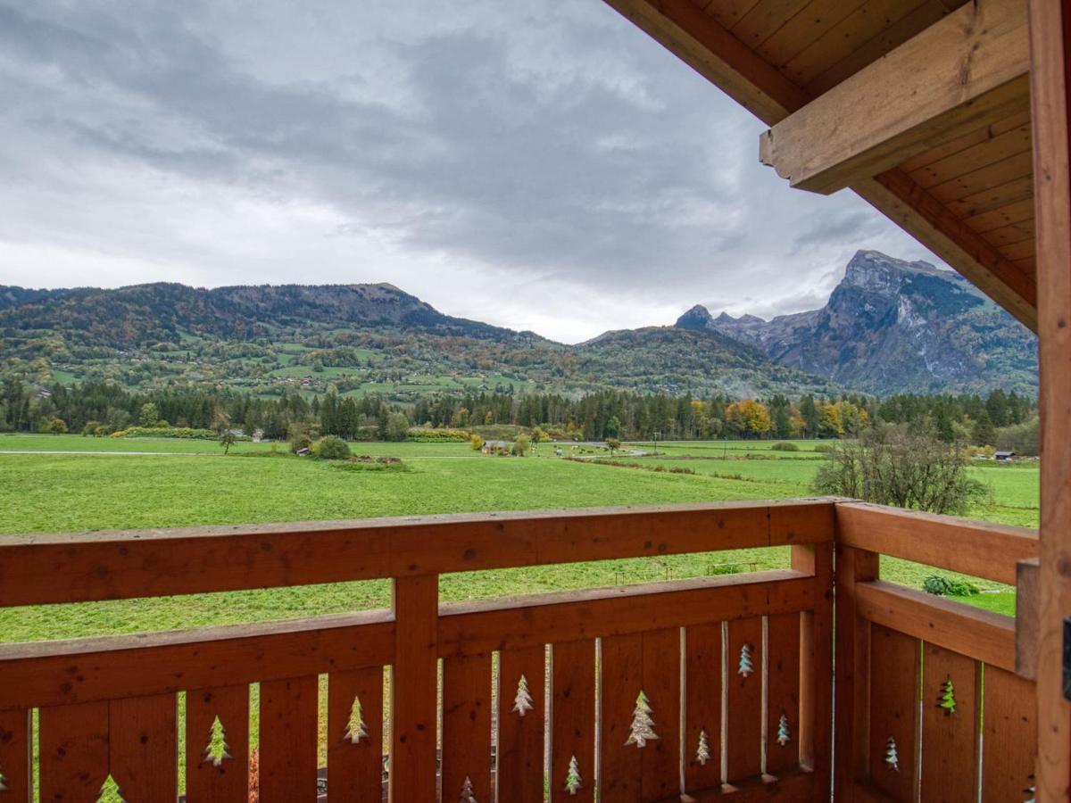 Duplex 2 Chambres Avec Grande Terrasse, Animaux Acceptes, A Samoens - Fr-1-642-77 Eksteriør billede